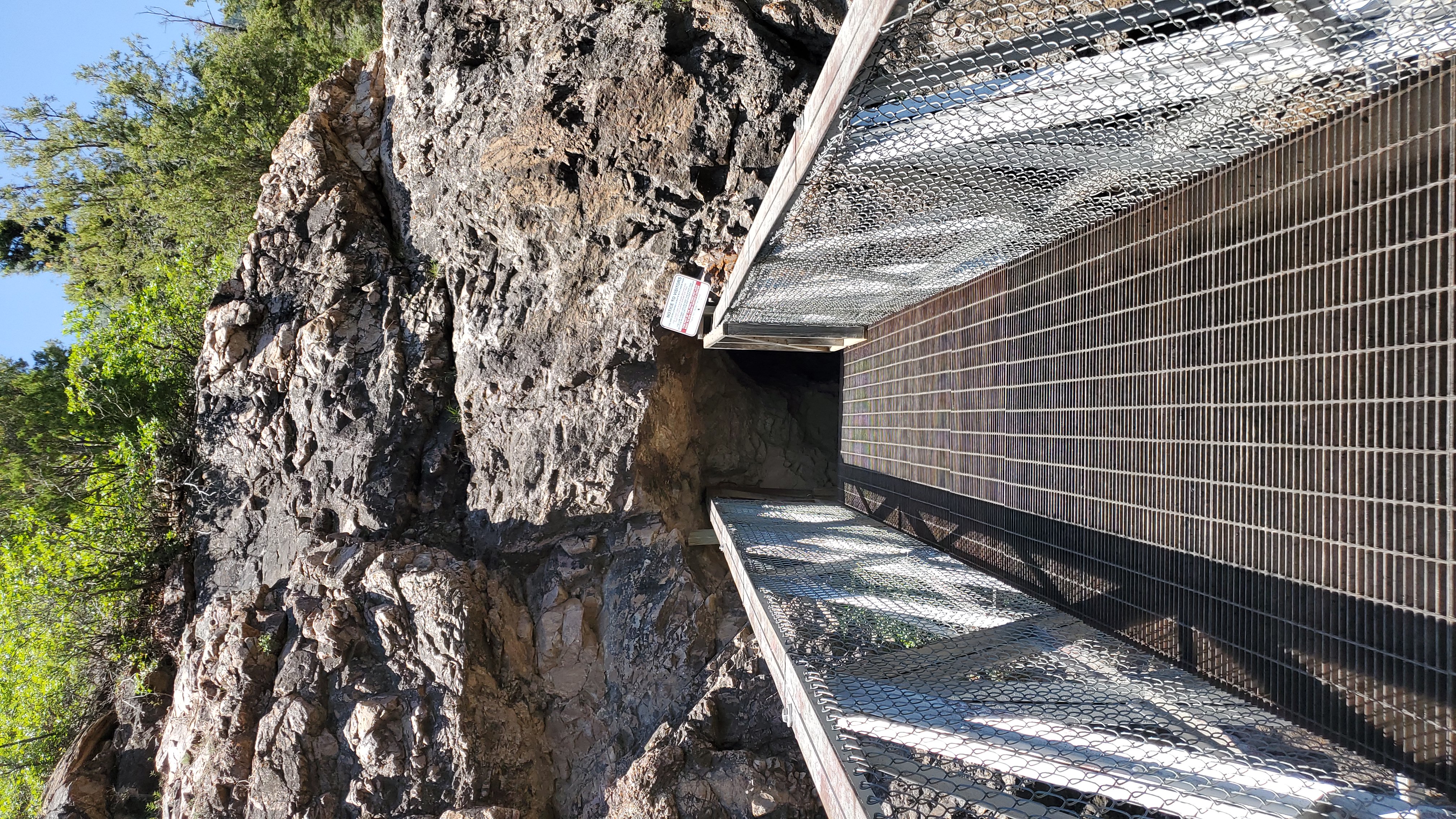 Bridge over the canyon